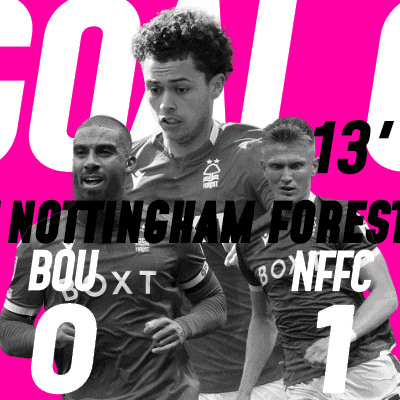an advertisement for nottingham forest soccer players