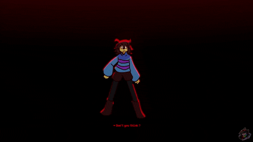 a drawing of a person with a purple stripe on the sleeve