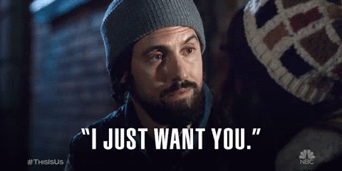 I Just Want You. GIF - This Is Us Series Rebecca Pearson Mandy Moore GIFs