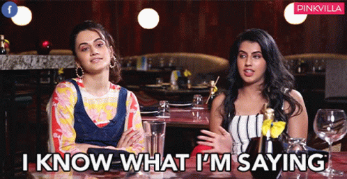 I Know What Im Saying Taapsee Pannu GIF - I Know What Im Saying Taapsee Pannu Shagun Pannu GIFs