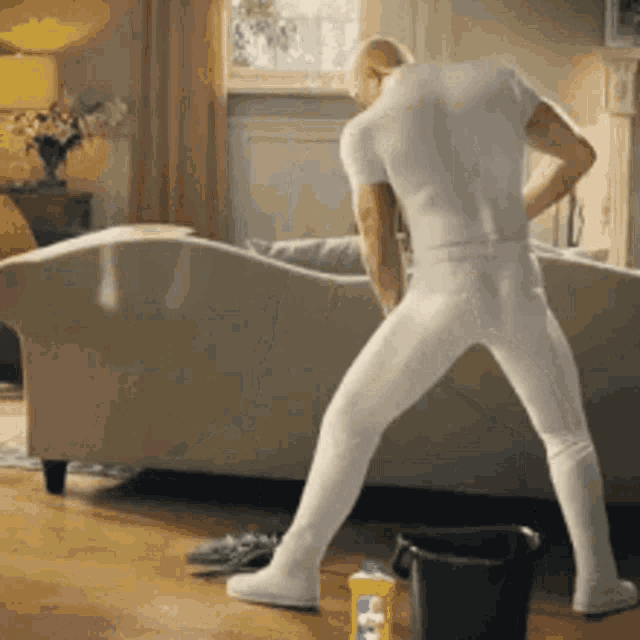 Mr Clean Mopping GIF
