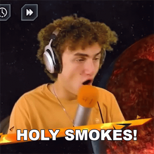 Holy Smokes Kwebbelkop GIF - Holy Smokes Kwebbelkop Jesus Christ GIFs