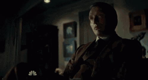😂 GIF - Hannibal Hannibal Lecter Will Graham GIFs