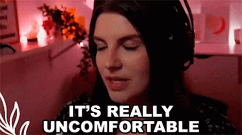 Its Really Uncomfortable Kate GIF - Its Really Uncomfortable Kate Uncomfortable GIFs