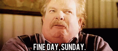 Fine Day, Sunday. GIF - Harry Potter Vernon Dursley Fine Day GIFs