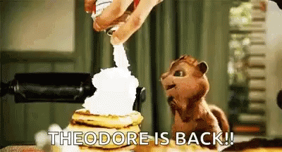 Theodore Is Back Chipmunk GIF - Theodore Is Back Chipmunk GIFs