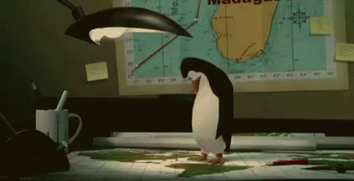 пингвин мадагаскар думаю сложно непонятно работа что GIF - Penguin Penguins Pingvin GIFs