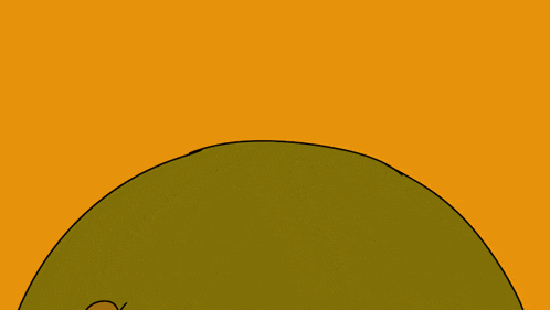 a cartoon drawing of a bottle with a green top hat