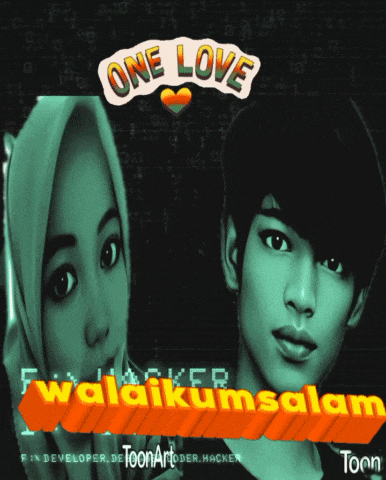 a picture of a man and a woman with the words one love on top