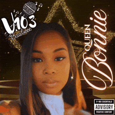 an album cover for queen bonnie by v103 baawee