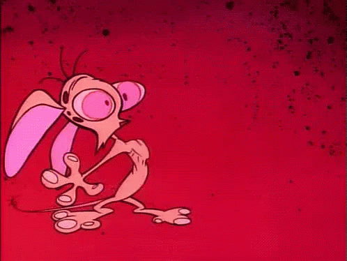 Love GIF - Ren And Stimpy Happy Valentines Day Heart Beat GIFs
