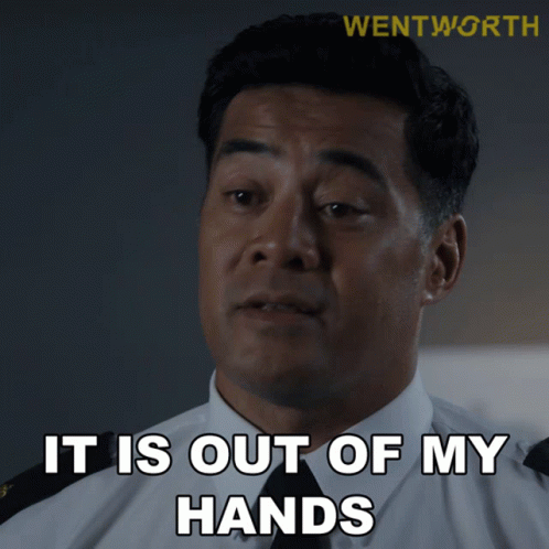 It Is Out Of My Hands William Jackson GIF - It Is Out Of My Hands William Jackson Wentworth GIFs