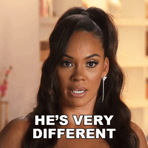 He'S Very Different Evelyn Lozada GIF - He'S Very Different Evelyn Lozada Basketball Wives GIFs