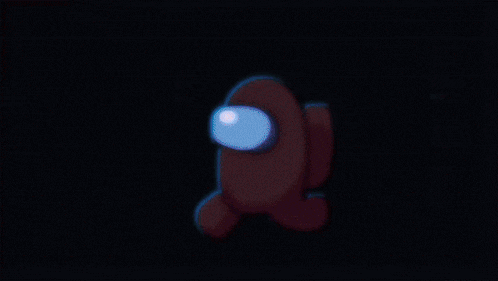 a close up of a cartoon character with teeth and a blue eye
