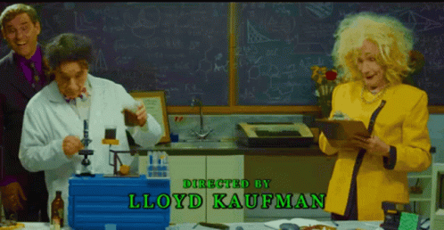 Lloyd Kaufman Troma Films GIF - Lloyd Kaufman Troma Films Troma GIFs