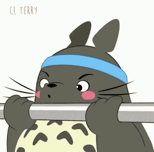 a cartoon rabbit with a blue headband is holding a bar with the words " falta poco para el verano " below it