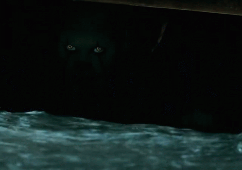 Stare GIF - Pennywise Evil Smile It Movie GIFs