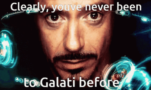 Tony Stark Galati GIF - Tony Stark Galati Clearly Youve Never Been To Galati Before GIFs