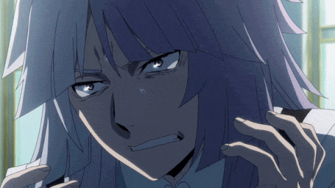 a close up of a person 's face with a tear coming out of their eye