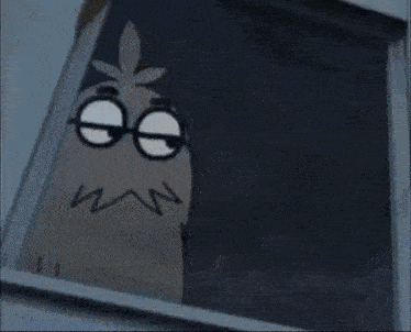 gumball from the amazing world of gumball has a very angry face .