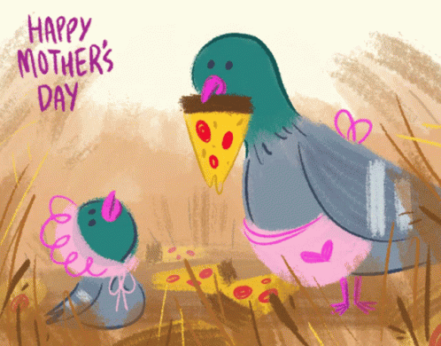 Eat Bird GIF - Eat Bird Happy Mothers Day GIFs
