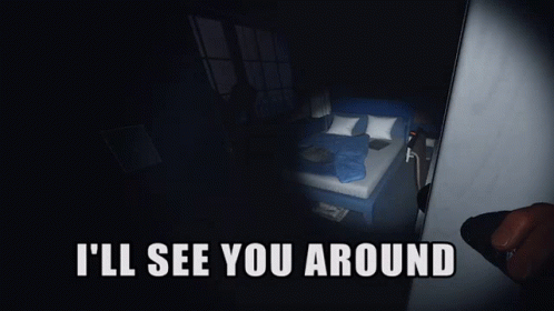 Phasmophobia Coming Out Of The Closet GIF - Phasmophobia Coming Out Of The Closet Ill See You Around GIFs