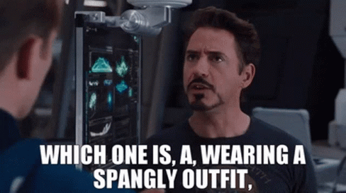 Spangly Outfit Tony Stark GIF - Spangly Outfit Tony Stark Robert Downey Jr GIFs