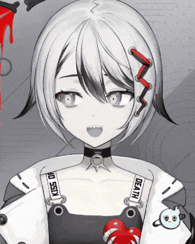 a girl with a choker that says kiss on death on it