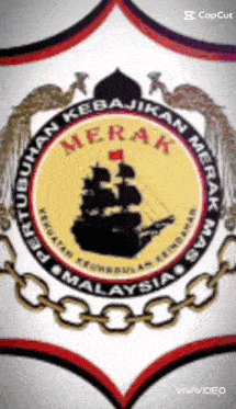 a logo for a company named merak malaysia