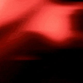 a red and black background with a swirl of light