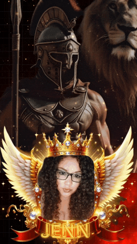 a picture of a woman with the name jenn