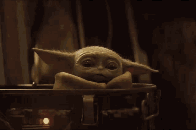 The Mandalorian Baby Yoda GIF - The Mandalorian Baby Yoda Mando GIFs