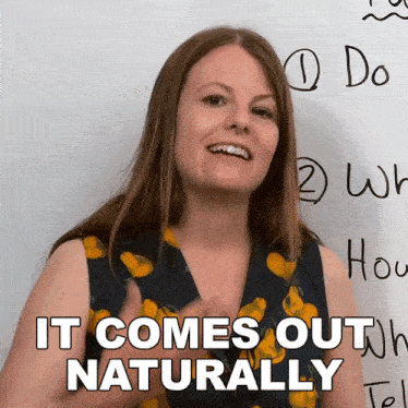 It Comes Out Naturally Emma GIF - It Comes Out Naturally Emma Engvid GIFs