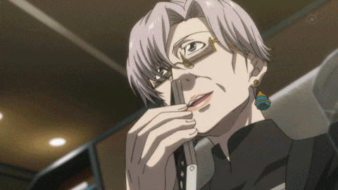 a woman with glasses and earrings is talking on a phone