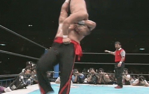 Brain Buster Hashimoto GIF - Brain Buster Hashimoto Wrestling GIFs