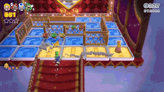 a screenshot of a video game with a time of 03:27