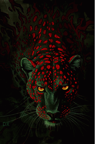 Jaguar Art GIF