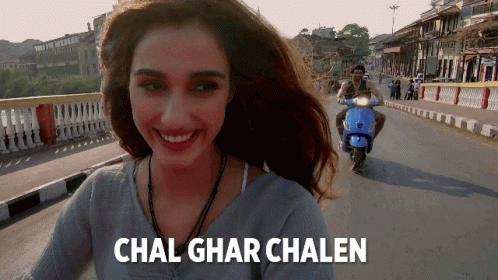 Chal Ghar Chalen Goa GIF - Chal Ghar Chalen Goa Scooter GIFs