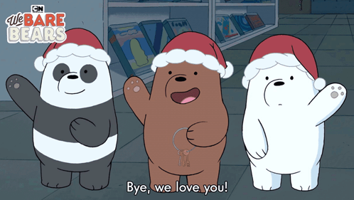 Bye We Love You Grizzly Bear GIF - Bye We Love You Grizzly Bear Panda Bear GIFs