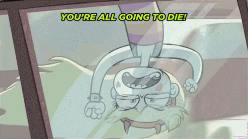Starvstheforcesofevil Youre All Going To Die GIF - Starvstheforcesofevil Youre All Going To Die Hanging GIFs