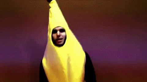 I'M A Banana Banana Costume GIF