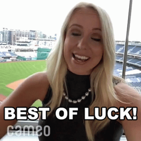 Best Of Luck Alex Chappell GIF - Best Of Luck Alex Chappell Cameo GIFs