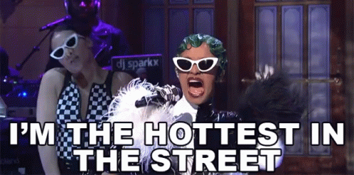 Im The Hottest In The Street Singing GIF - Im The Hottest In The Street Singing Performing GIFs