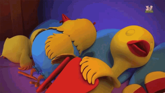 Sleeping Duck GIF - Sleeping Duck Tired GIFs