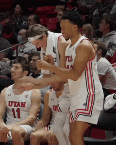 Utah Basketball Dance GIF - Utah Basketball Dance Runnin Utes GIFs