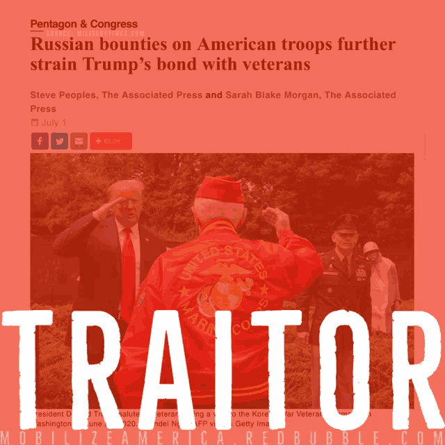 Donald Trump Traitor GIF - Donald Trump Traitor Mobilizeamerica GIFs