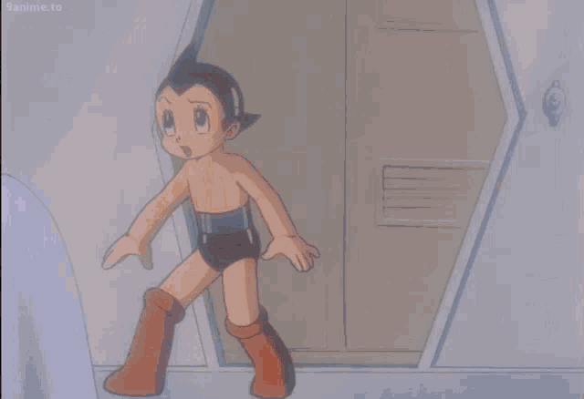 a cartoon character giving the thumbs up sign