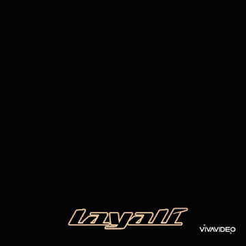 a picture of a woman with the word layali on the bottom