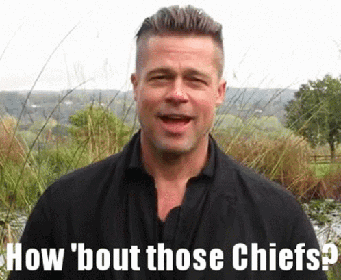 Chiefs Kansas City GIF - Chiefs Kansas City Brad Pitt GIFs