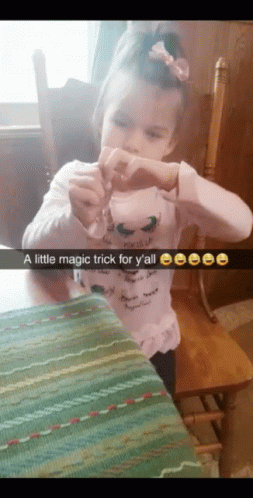Kaitlynpergram Magic Trick GIF - Kaitlynpergram Magic Trick Middle Finger GIFs